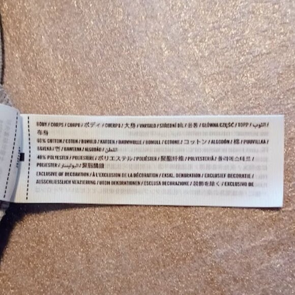 ABERCROMBIE NEW girls size 5/6 gray sweatshirt w/hoodie, light pink letters - Picture 7 of 8